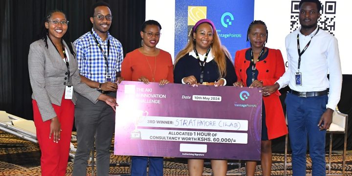 @iLabAfrica Research Scholars Scoop 3rd place at the Association of Kenya Insurers (AKI) Innovation Challenge