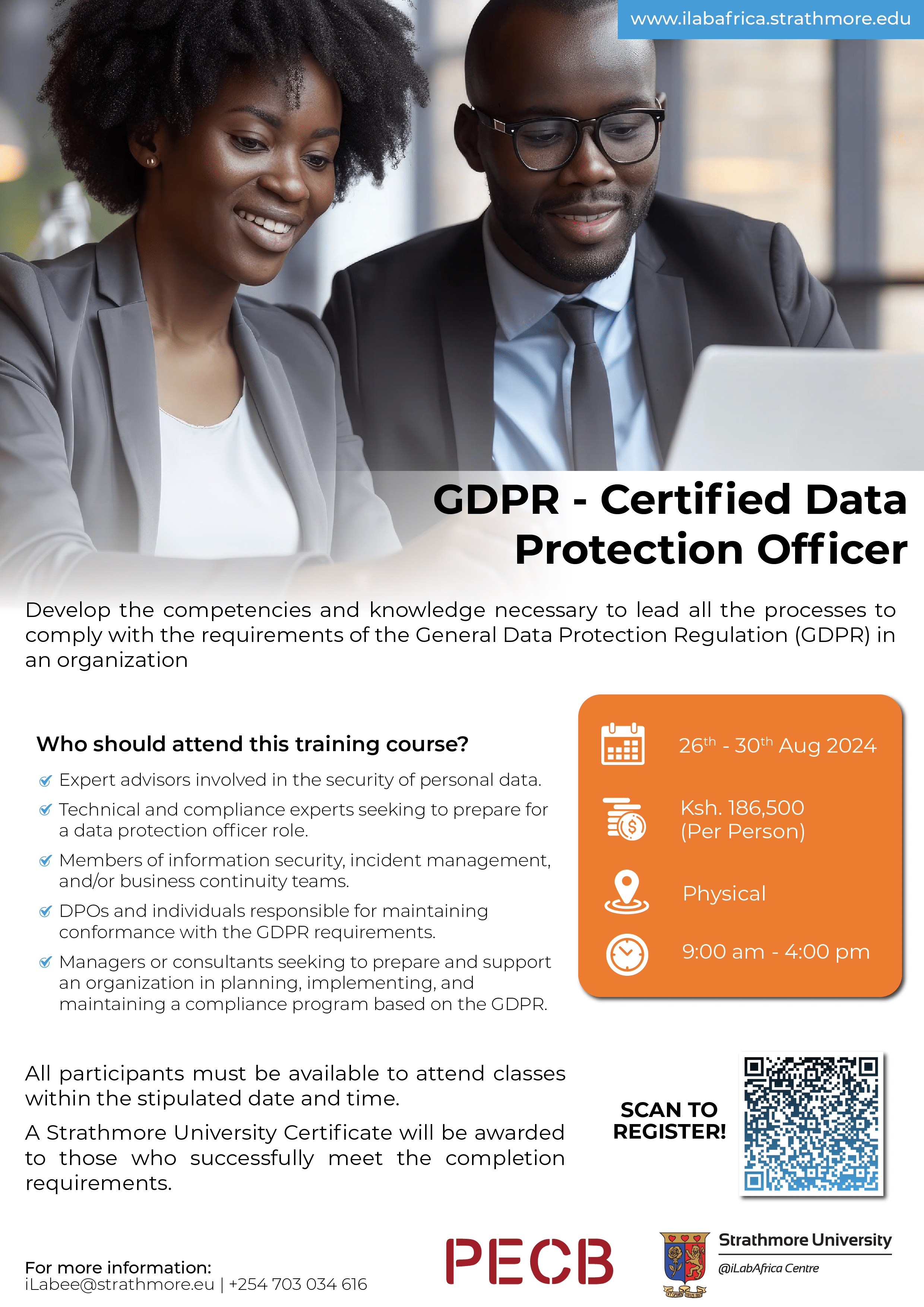 GDPR Certified Data Protection Officer - @iLabAfrica